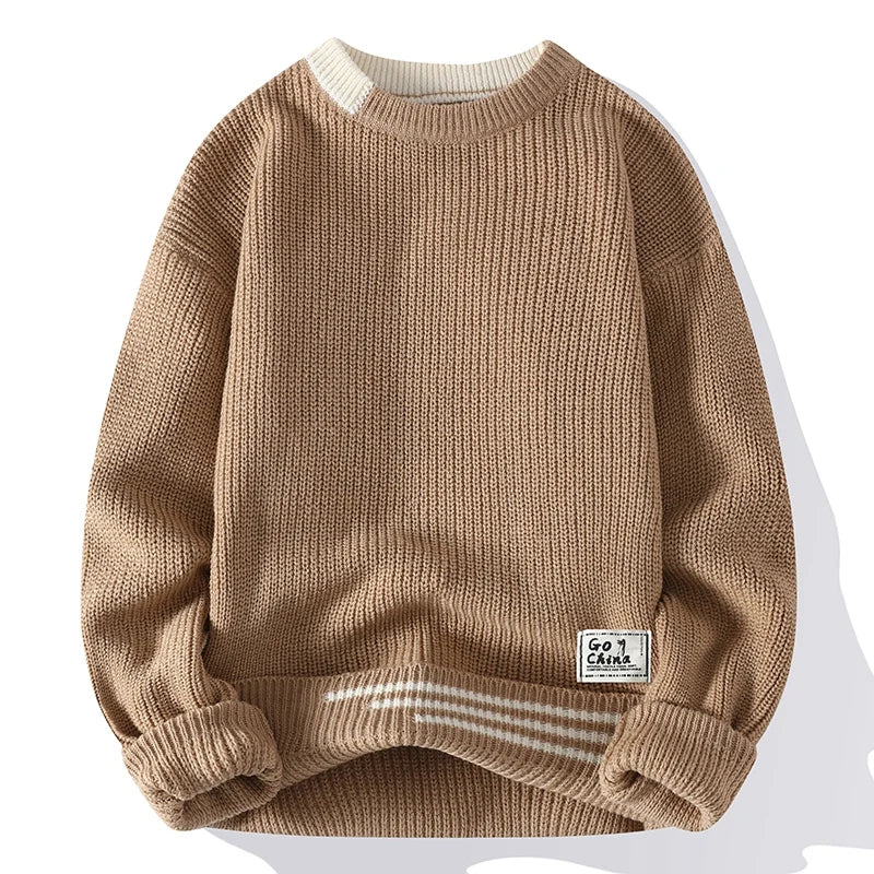 Brian™ - Colour Tone Knitted Sweater