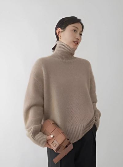 Zeina™ - Turtleneck Sweater