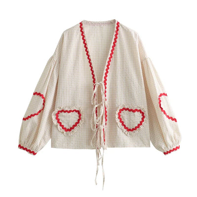 Sheila™ - Heart Blouse