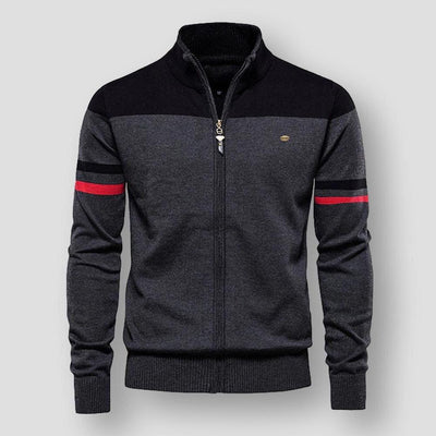 Aster™ - Striped Bomber Jacket