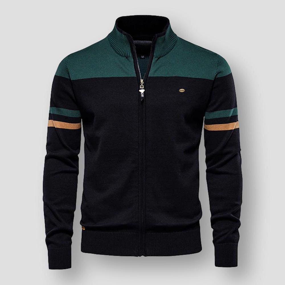 Aster™ - Striped Bomber Jacket