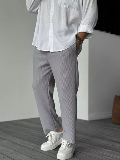 Axel™ - Relaxed Ribbed Trousers