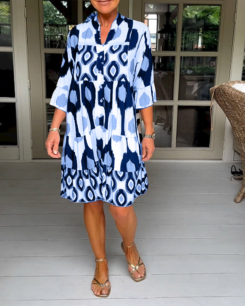 Adhara™ - Stylish Print Dress