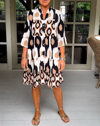 Adhara™ - Stylish Print Dress
