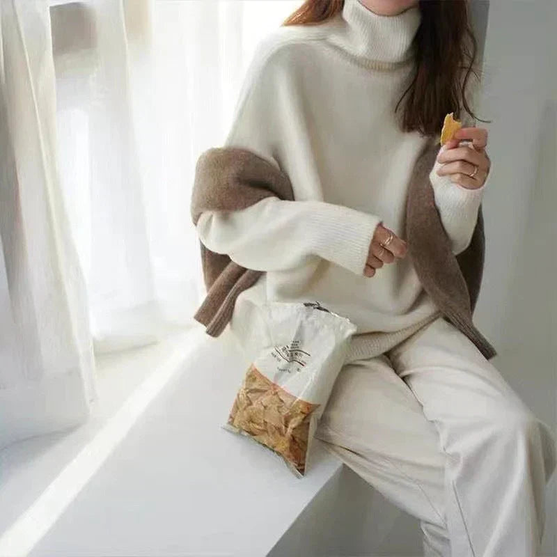 Zeina™ - Turtleneck Sweater