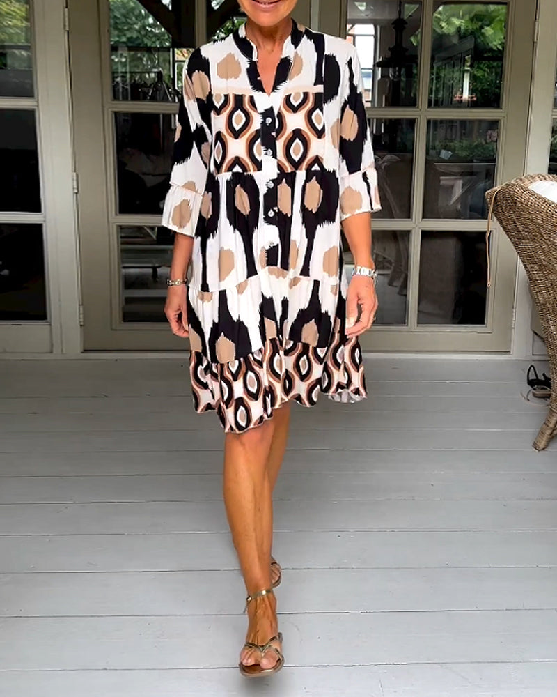Adhara™ - Stylish Print Dress