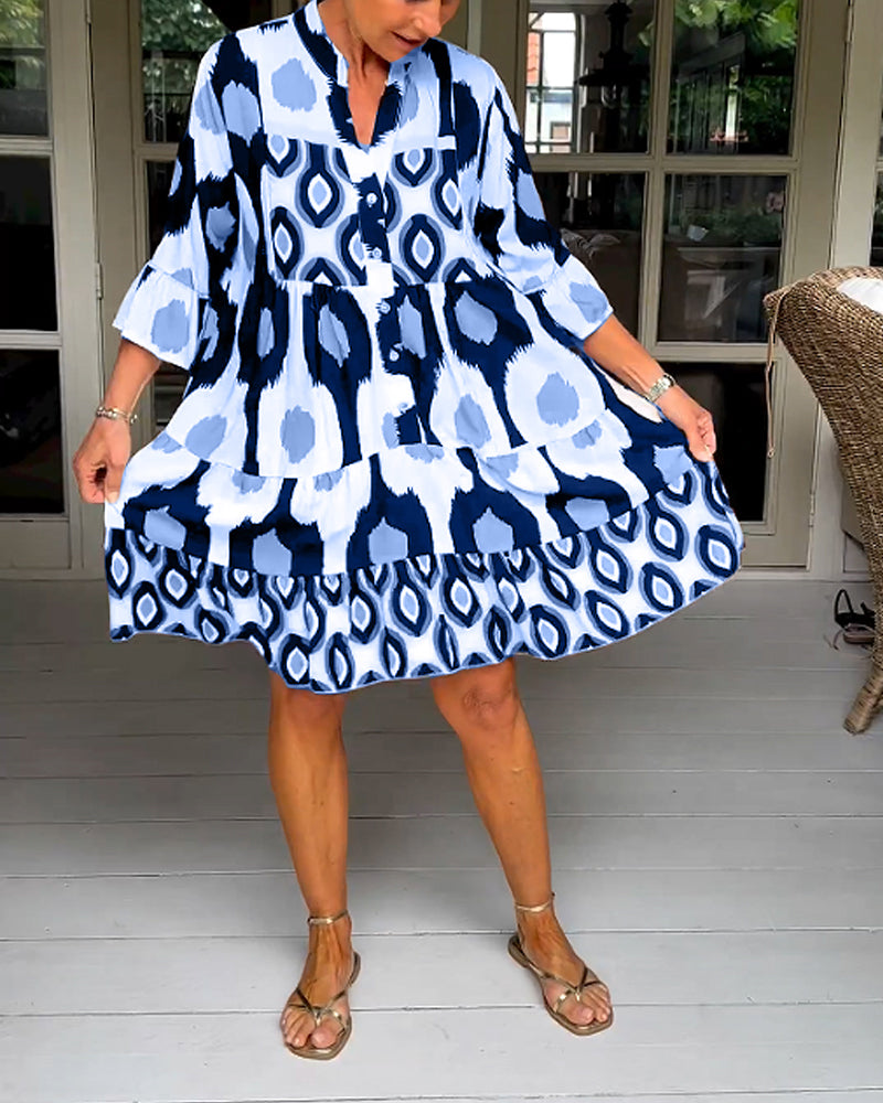 Adhara™ - Stylish Print Dress