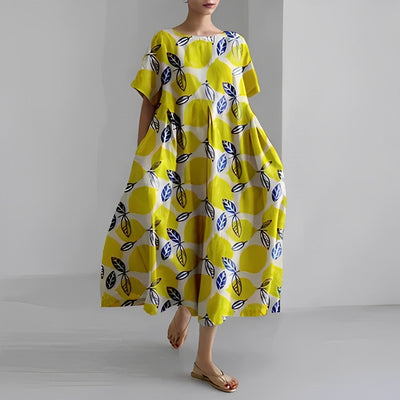 Gianna™ - Bohemian Floral Print Dress