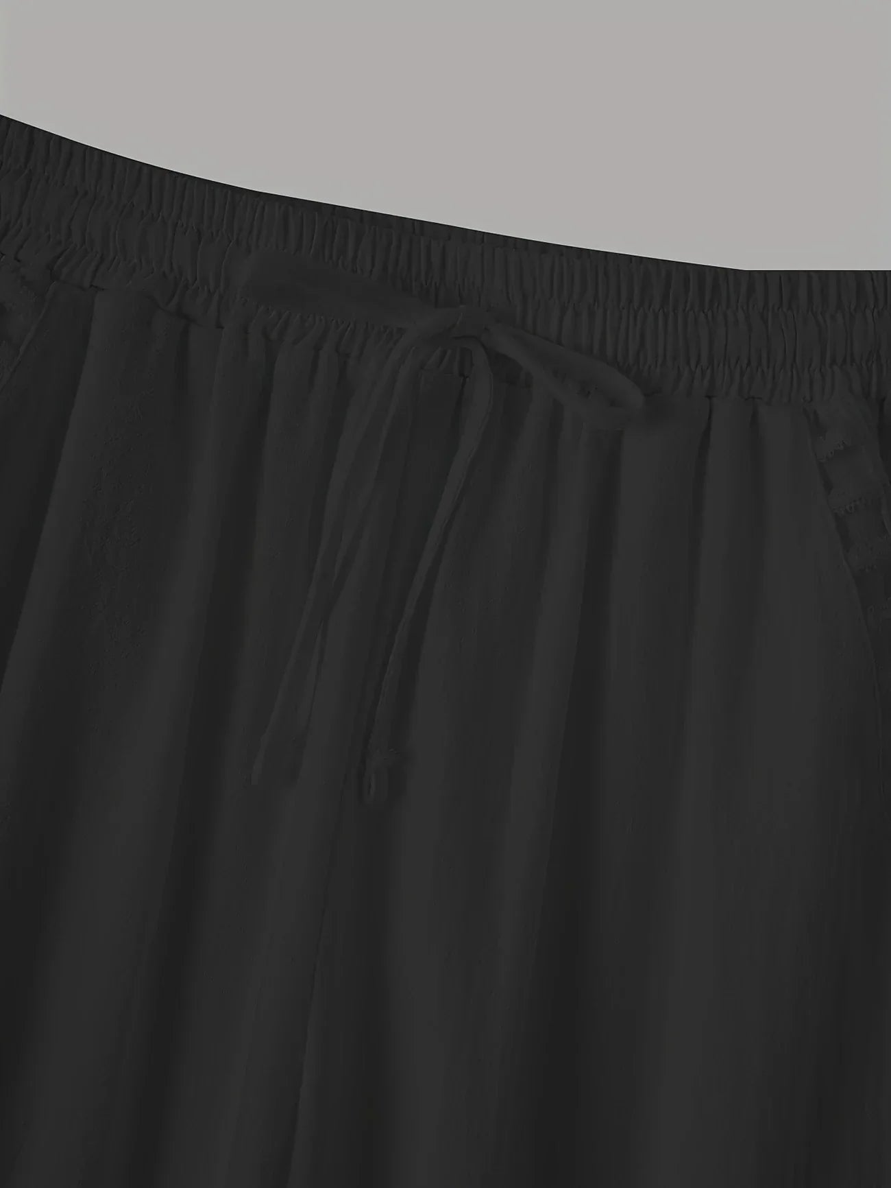 Vilma™ - Contrast Trim Cropped Pants