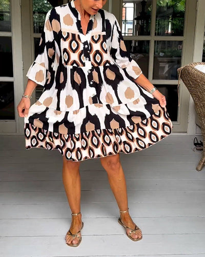 Adhara™ - Stylish Print Dress