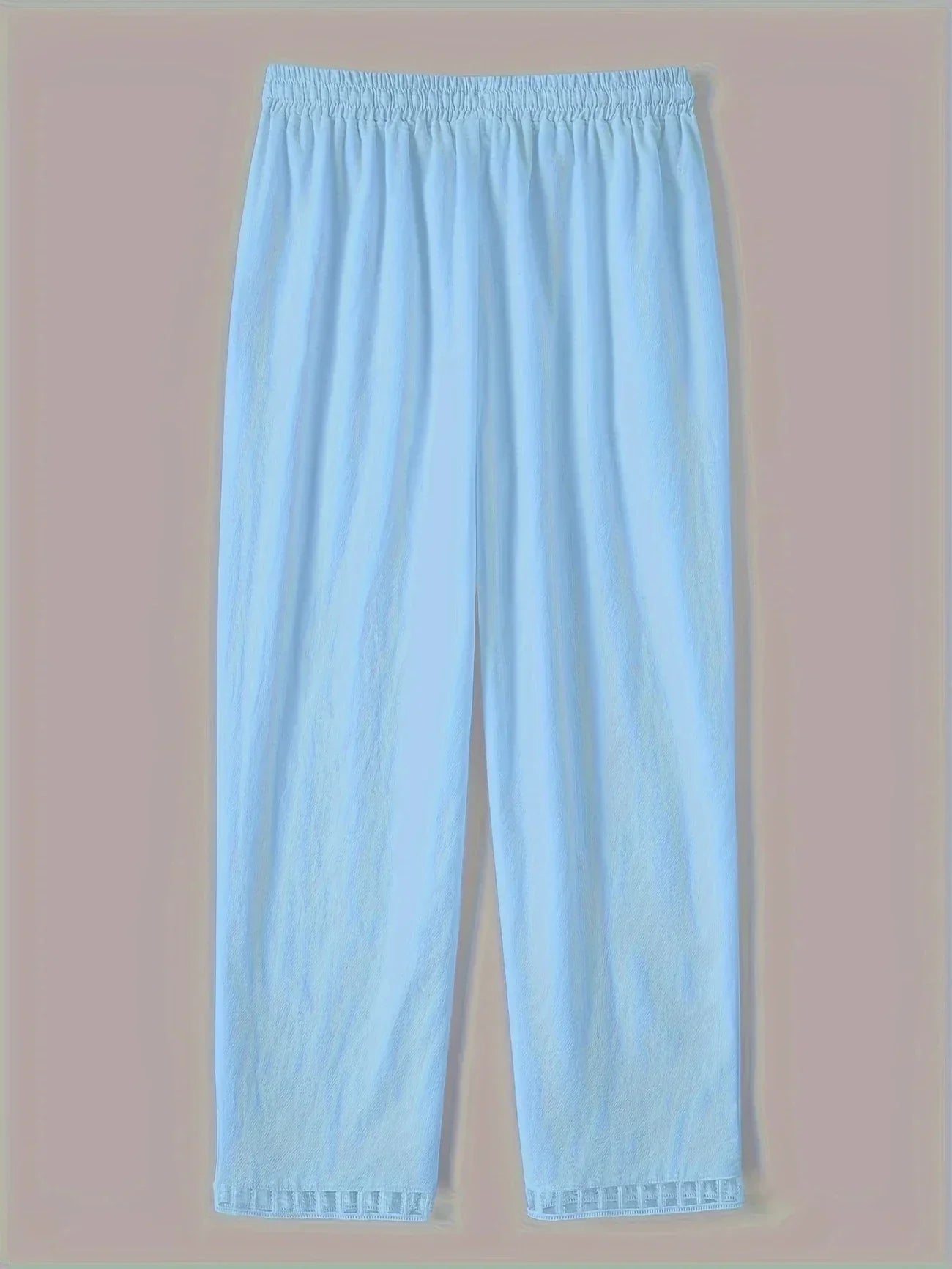 Vilma™ - Contrast Trim Cropped Pants