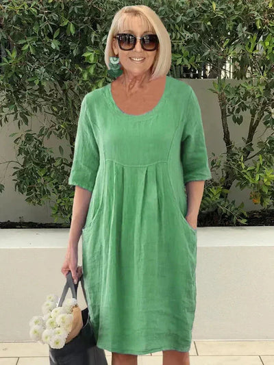 Elani™ - Loose Dress with Pockets