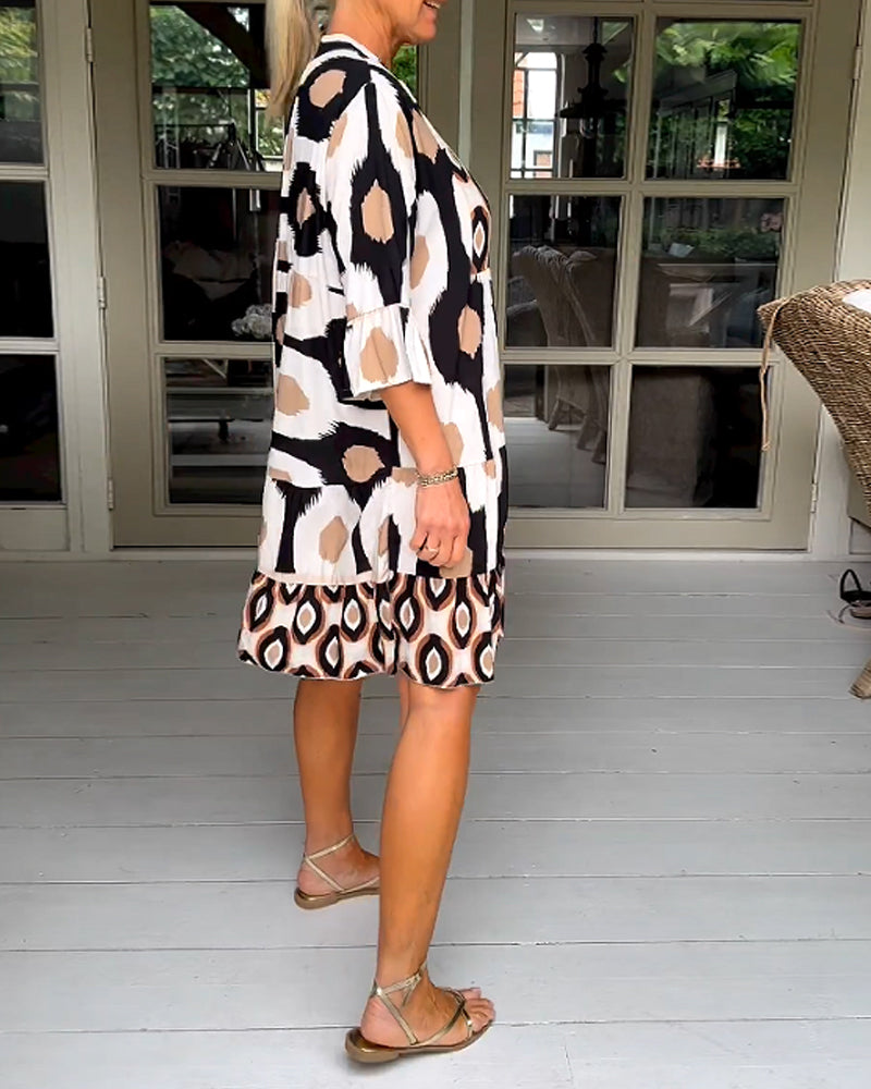 Adhara™ - Stylish Print Dress