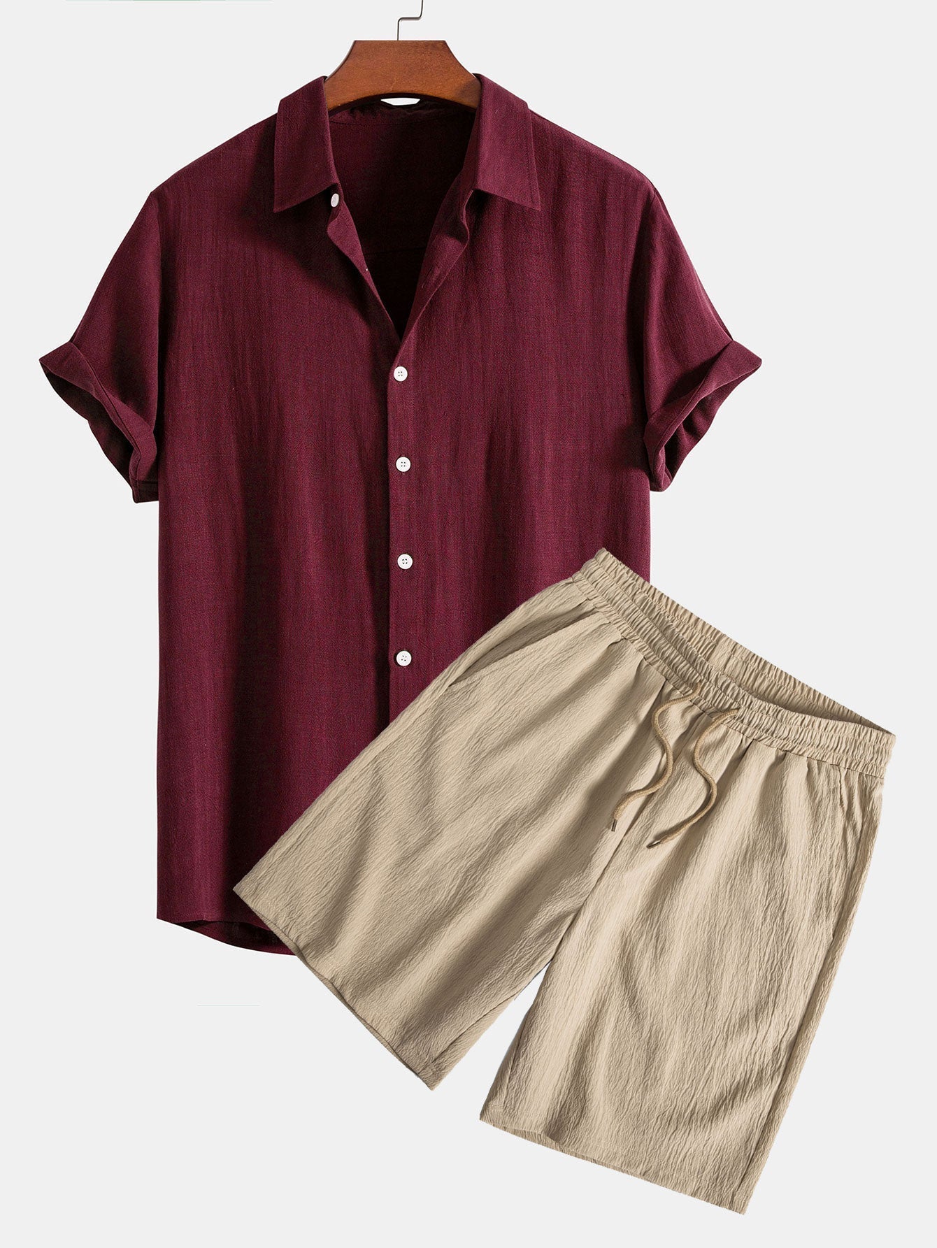 Dashiell™ - Button-Up Shirt and Shorts Set