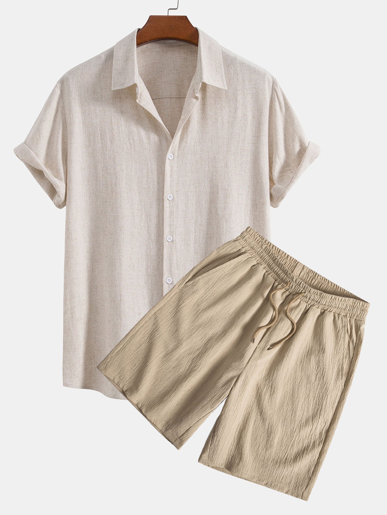 Dashiell™ - Button-Up Shirt and Shorts Set