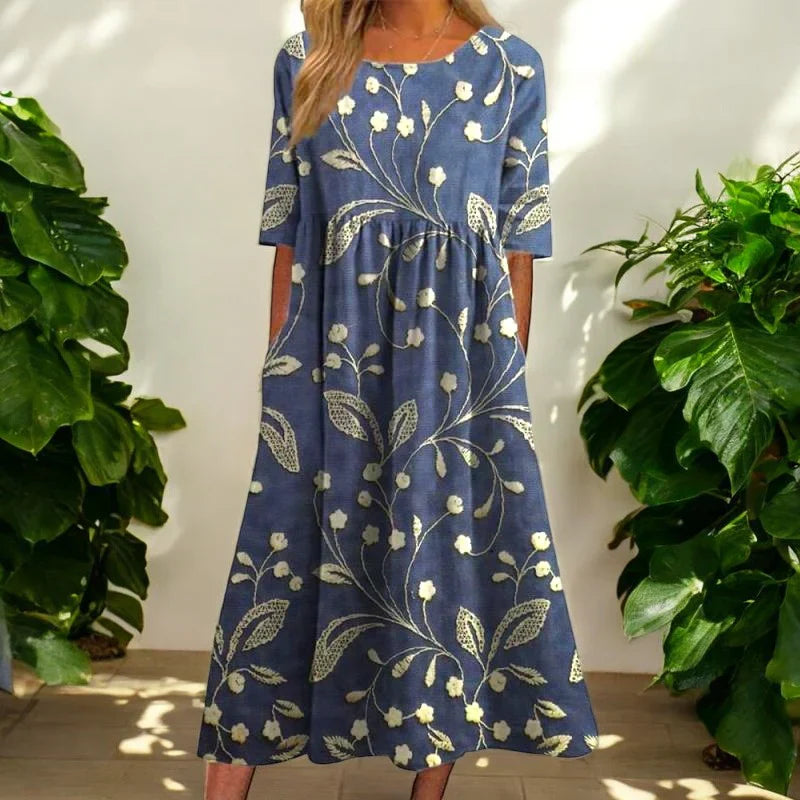 Hayley™ - Floral Midi Dress