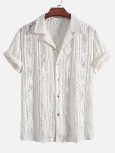 Bodhi™ - Shirt and Textured Shorts Set