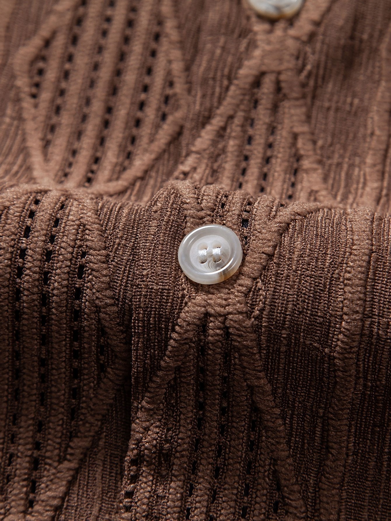 Bodhi™ - Shirt and Textured Shorts Set