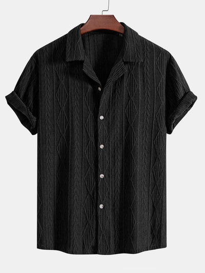 Bodhi™ - Shirt and Textured Shorts Set