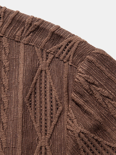 Bodhi™ - Shirt and Textured Shorts Set