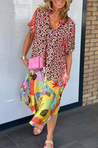 Lillian™ - Leopard Print Dress