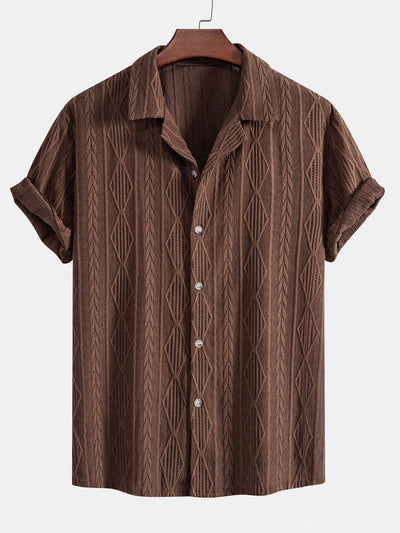 Bodhi™ - Shirt and Textured Shorts Set