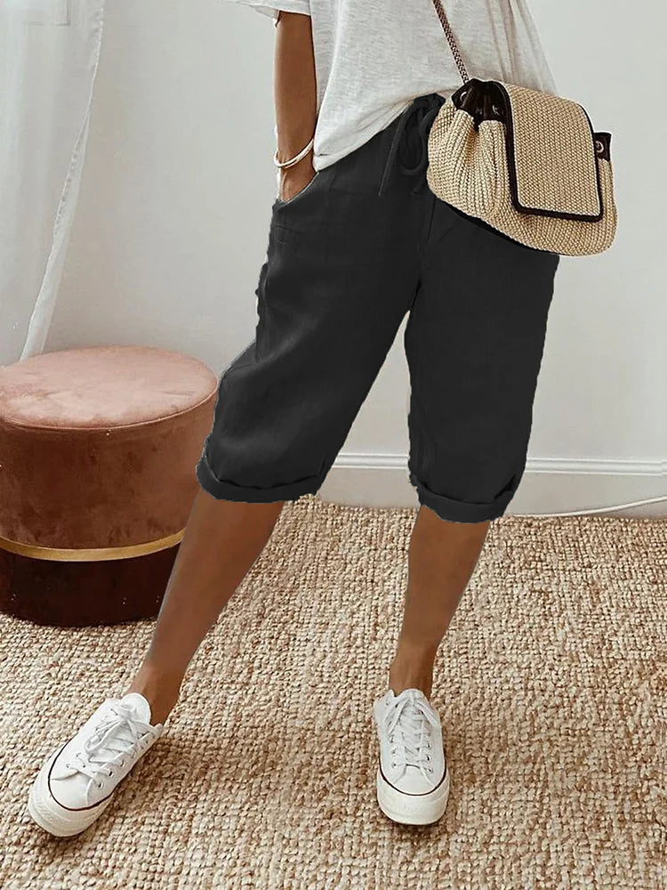 Novea™ - Cotton-Linen Women's Pants