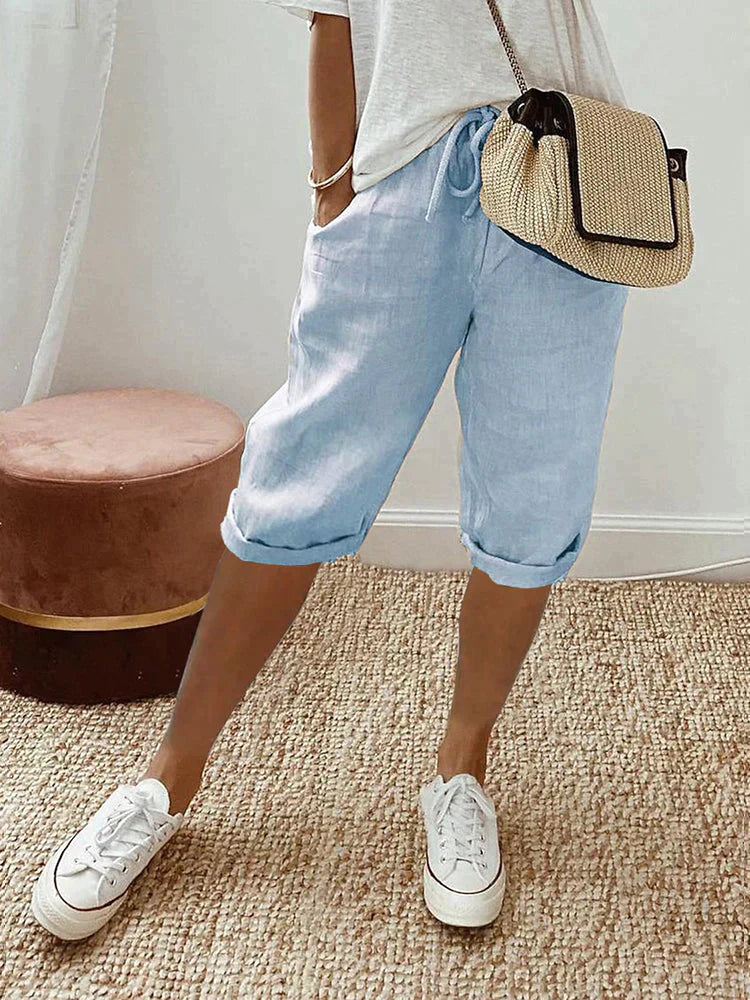 Novea™ - Cotton-Linen Women's Pants