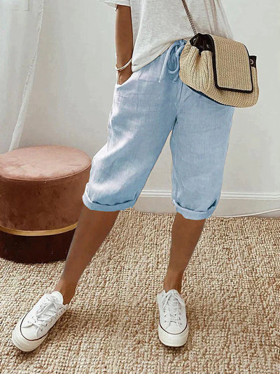 Novea™ - Cotton-Linen Women's Pants