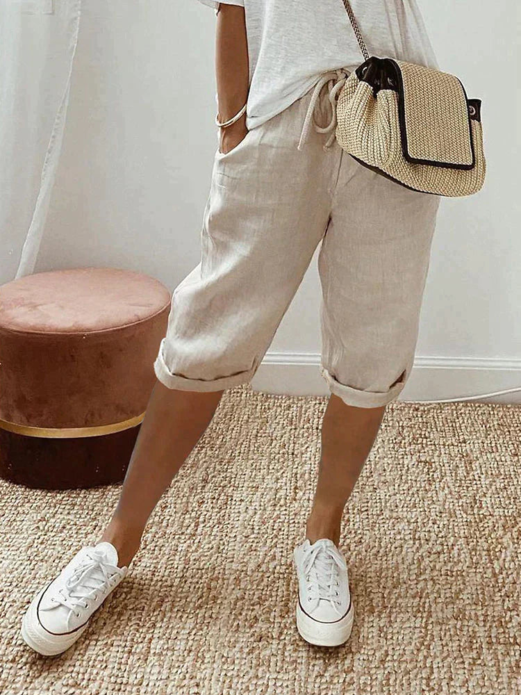 Novea™ - Cotton-Linen Women's Pants