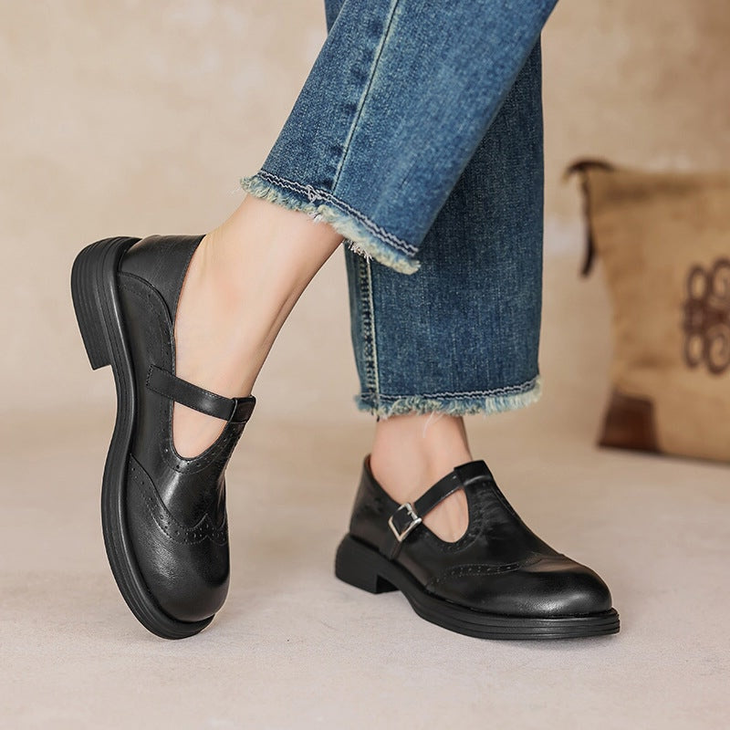 Mattea | Elegant Mary Janes Made Of Vegan Leather