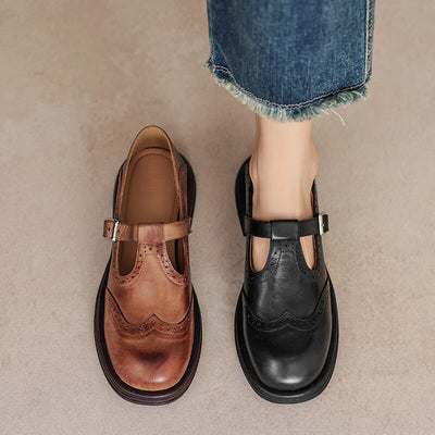 Mattea | Elegant Mary Janes Made Of Vegan Leather