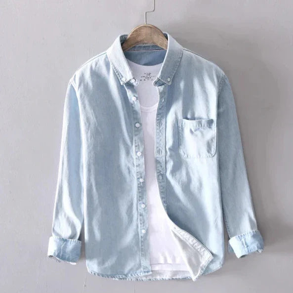 Orly™ - Premium Denim Button Up