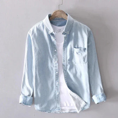 Orly™ - Premium Denim Button Up