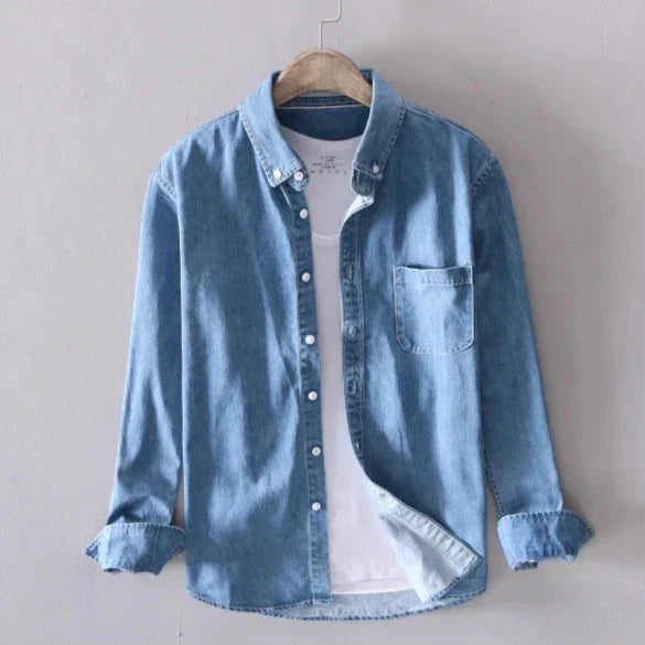 Orly™ - Premium Denim Button Up