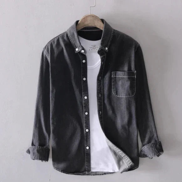 Orly™ - Premium Denim Button Up