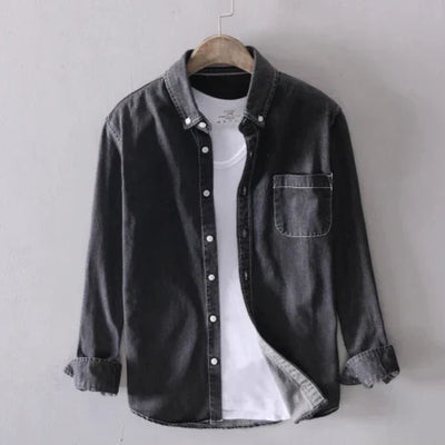 Orly™ - Premium Denim Button Up