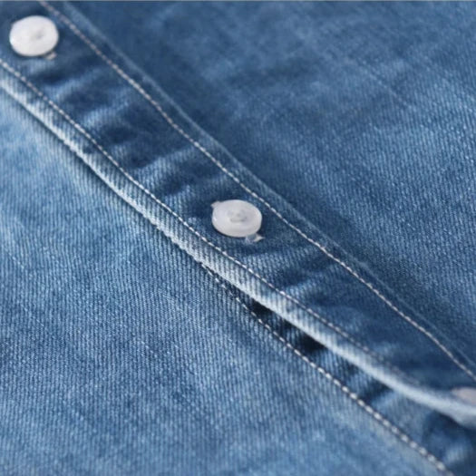 Orly™ - Premium Denim Button Up