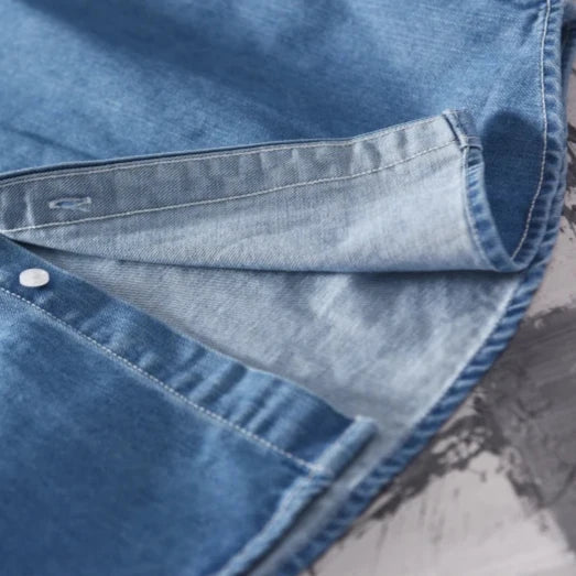 Orly™ - Premium Denim Button Up