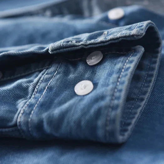 Orly™ - Premium Denim Button Up