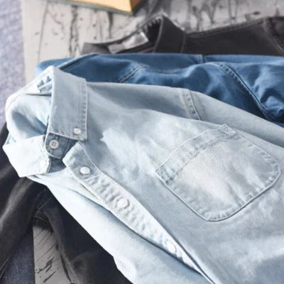 Orly™ - Premium Denim Button Up